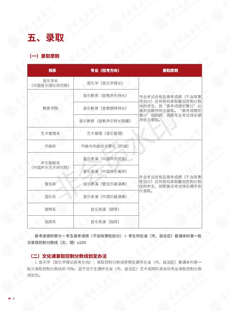 图片[8]-中国音乐学院2023年本科招生简章-我的测试练习