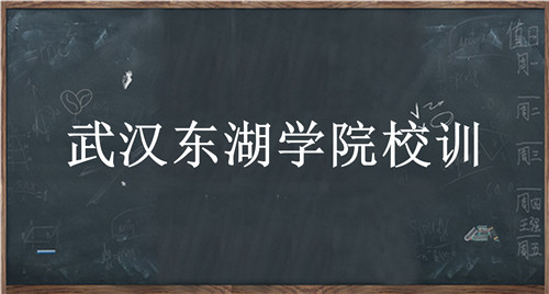 武汉东湖学院校训-武汉东湖学院校训的含义、院校介绍-我的测试练习
